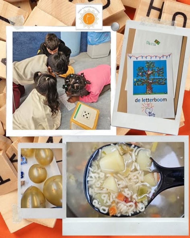 Letterfeest op Shri Ganesha School